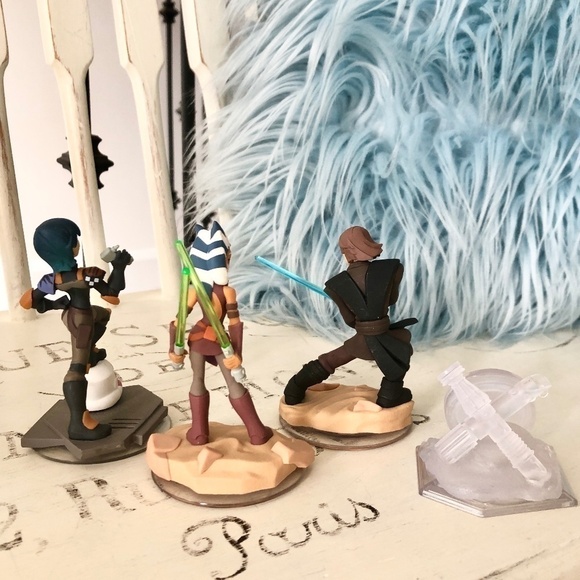 Disney, Infinity, 3.0, Star Wars, Figures, Set of 3 Plus, Twilight Crystal - Picture 3 of 11